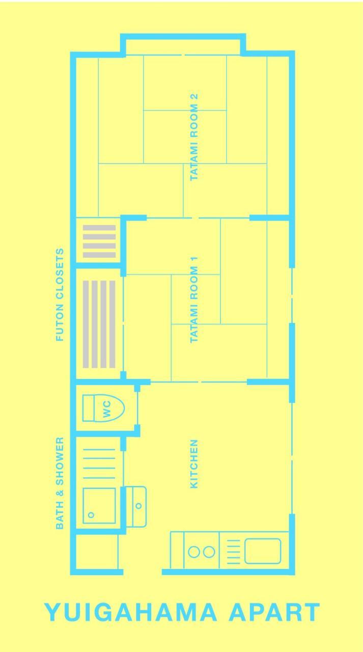 Yuigahama Apart Kamakura Ngoại thất bức ảnh